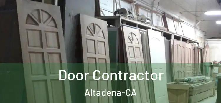 Door Contractor Altadena-CA