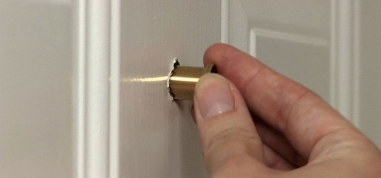 peephole door repair in Altadena